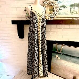 Anthro’s Haute Hippie, Bohemian, Flowy, Slimming Vertical Design,EUC,Size XL